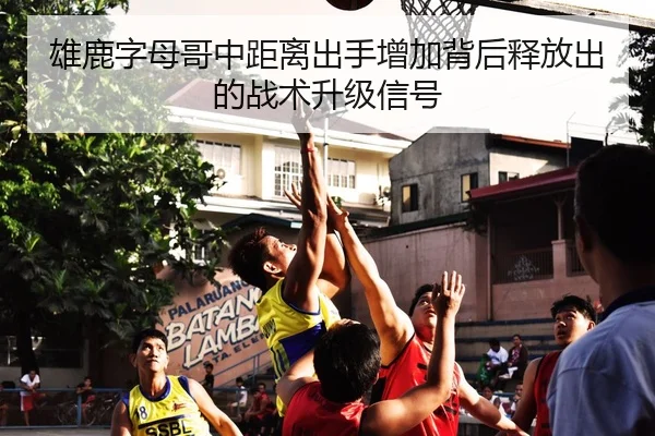雄鹿字母哥中距离出手增加背后释放出的战术升级信号